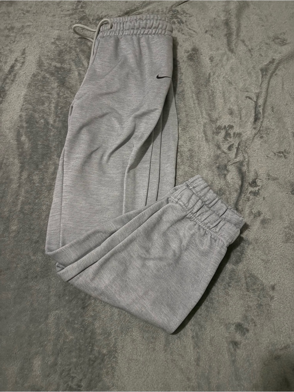 Nike Gray Fleece Jogger Pants